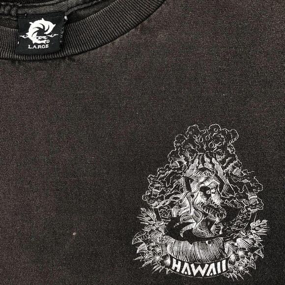 90s WRV Wave Riding Vehicles Hawaii long sleeve tshirt 1990s vintage - Picture 4 of 4